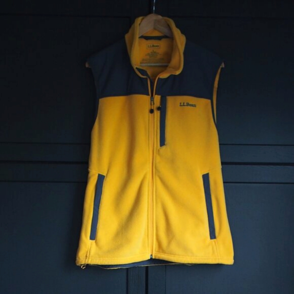L.L. Bean | Fleecy Vest Polartec Wind Pro